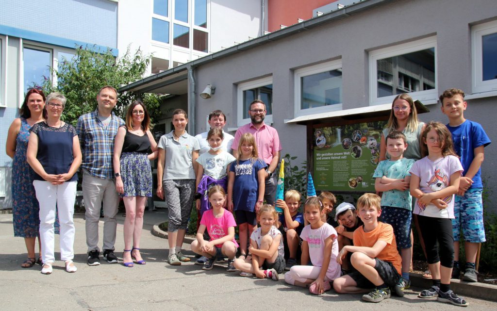 Grundschule Reinheim bringt Biosphäre Bliesgau auf den Schulhof